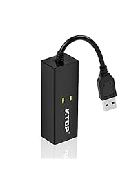 V. USB 3.0 a RJ45 Gigabit Ethernet adaptador de red Superior en Negro