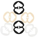 Bra Strap Clips 6 Piece Love shape Holder, Racer Back - Conceal Straps - Cleavage Control