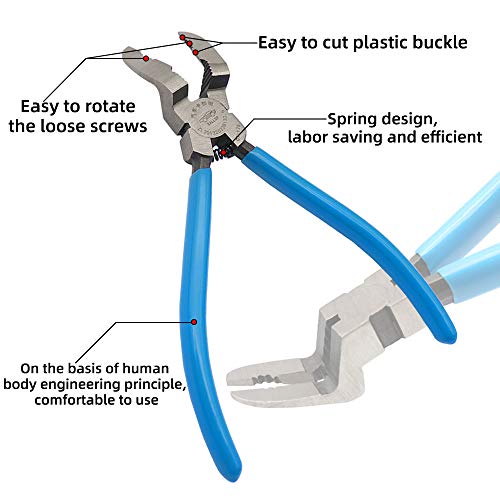 Five Bananas Multipurpose Cutting Pliers, for Car Panel Puller Clipping and Prying Plastic Rivets Removal Tool(Improved Version)