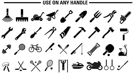 Silicone Rubber Grip Wrap for Tool Handles, Fitness and Sports Equipment - 1.7mm x 60in 3 41s%2BFwIwp0L. AC