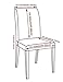 Khalee Super Fit Stretchable Short Dining Room Chair Protector Chair Cover Slipcovers, Style 08