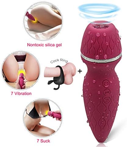 Sucking and Licking Clitorial Toy for Women Bullet Vibrartor Wand G Spotter Vibrant Invisible Clit Vibrartor Six Toy for Female Thrusting Adullt Toys Rechargeable Massger Wand Couples Toys Tshirt