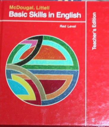 Basic Skills in English Red Level Teacher's Edi... 0866094776 Book Cover