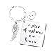 Son Memorial Keychain Angel Wing- A Piece of My Heart is in Heaven- Remembrance Sympathy Gift
