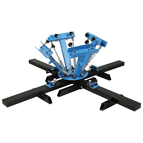 image for VEVOR Screen Printing Machine 17.7x21.7Inch Screen Printing Press 4 Co