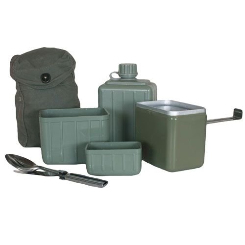 Fox Outdoor Serbian Military Mess Kit, Multicolor