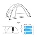 AUGYMER Waterproof 2-3 Person Camping Tents, Portable Camping Automatic Family Tent/Backpacking Sun Shelter Tents With Carry Bag For Camping Outdoor Hiking