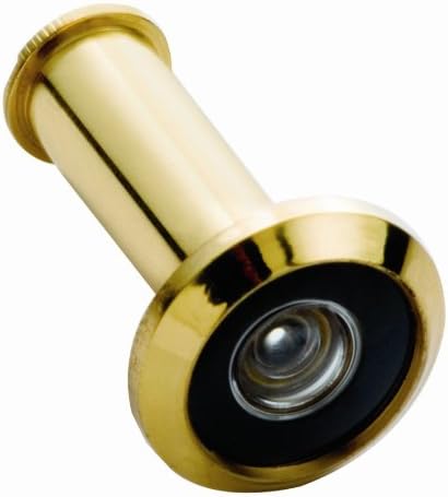 Wide Angle Door Viewer 190 Degrees in Solid Brass (Set of 10)