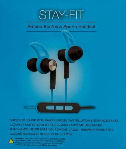 soundlogic stay fit around the neck wireless headset