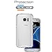 Samsung Galaxy S7 Clear Case, Pajuva PC+TPU Protective Transparent Case Thin for Galaxy S7 Crystal Clear Case with Bumper (Clear)