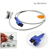 Denshine Reusable Pediatric Spo2 Sensor Infant Child Kids Finger Clip Compatible Fit for Nellcor DS100A