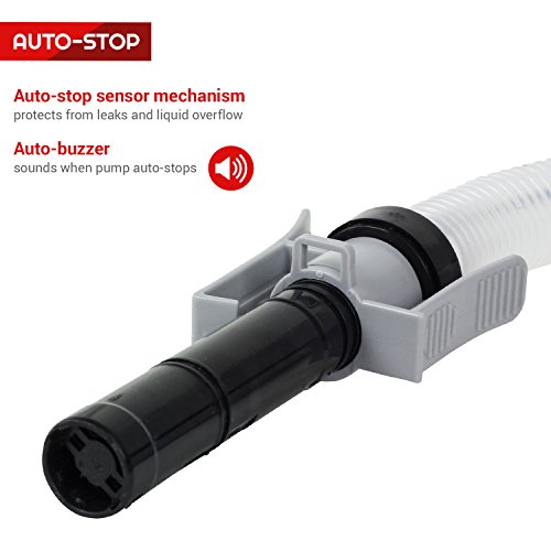TERAPUMP Power Water / Fuel Battery Pumps with AutoStop