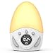 Kids Alarm Clock, Wake-up Light Clock with Sunrise Simulation, Sleep Training, Color Changing, Touch Night Light, Nursery Lamp, Christmas Gift for Baby, Girls, Toddlers, Children