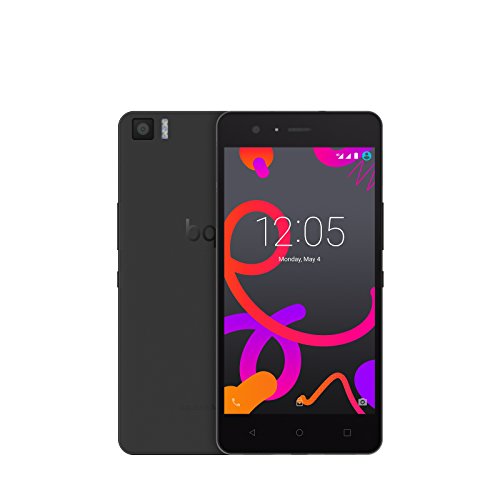 BQ Aquaris M5 - Smartphone de 5 pulgadas (4G, Wi-Fi, Bluetooth 4.0, Qualcomm Snapdragon 615 Octa Core A53 1,5 GHz, 16 GB de memoria interna, 3 GB de RAM, Android 5.0.2 Lollipop), color negro