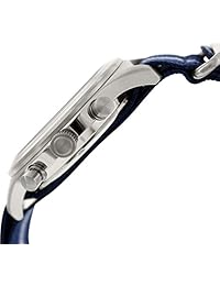 Fósil de los hombres jr1460 Brújula Reloj de cuarzo analógico de la visualización azul analógico