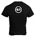 Patriot Mens T-Shirt - American Warrior Collection Large Black