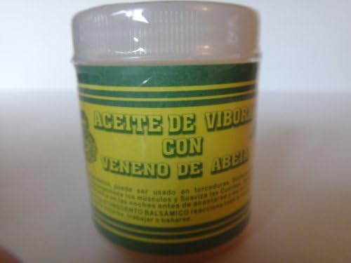"Snake Oil &amp; Bee Venom" Topical Analgesic Ointment - Aceite de Vibora con Veneno de Abeja (4 oz.)