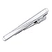Zysta 5PCS Men Formal Dress Tie Clips Stainless Steel Silver Black Gold Wedding Business Shirts Necktie Clasps