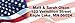 Proudly American Flag Personalized Return Address Labels with Elegant Dispenser - Roll of 500 Custom USA Stickers