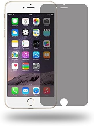 iphone 6S Plus/6 Plus Screen Protector Privacy Anti-Spy ,Pasnow Premium 3D Touch Privacy Anti-Peep Tempered Glass Screen Protector Shield For iphone 6S Plus/6 Plus 5.5 inch (Anti Privacy)(Black)