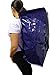 Earthwise Heavy Duty X-Large Moving Bags W/Backpack Straps Strong Handles & Zippers, Storage Totes For Space Saving, Fold Flat, Alternative to Moving Box (Blue - Set of 4)