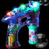 Fun Central I484 LED Bubble Gun - 7 Inch with Additional Ebook