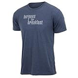 Burpees for Breakfast - Indigo - Men's Triblend T-shirt