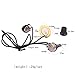 rosenice Acoustic Guitar Pickup System Box Piano Line with 20Ga Wire Wiring Harness for Blues Box Guitar and Cigar Strings