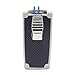 CiTree Cigar Lighter, 2 Jet Flame Butane Cigarette Torch Lighter with Cigar Punch (Black)