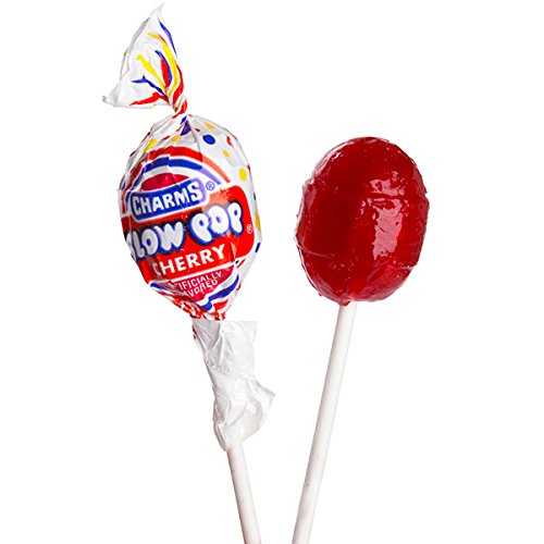 Charm Blow Pops, Cherry Pops, Pack of 60 Grocery