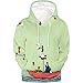 DHSPKN My Neighbor Totoro Hoodie Anime Totoro 3D Sweatshirt Cartoon Pullover Jacket