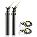 RAVPump Dual Action Ball Pump with Needle and Sports Air Ball Pump with Stainless Steel Whistle for Basketball, Volleyball, Soccer, Football and Other Inflatable Sports Balls