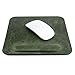 OTTO Leather Genuine Leather Mousepad with Wrist Rest, Green (OTTO197)