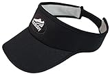 Baseball Cap/Running Hat/Sun Visor Hat for Men & Women - with Reflective Logo, Black Underbill to Reduce Sun Glare & Cool Fibre Mesh Material by Run Baby Sport