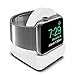 SFCCMM Compact Stand Compatible with iWatch - Nightstand Mode Compatible - Support Stand with Integrated Cable Management Slot (Series 5/Series 4/Series 3/2/1/44mm/42mm/40mm/38mm Compatible) (White)