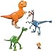 Disney The Good Dinosaur Ramsey vs The Rustler Exclusive Action Figure 4-Pack