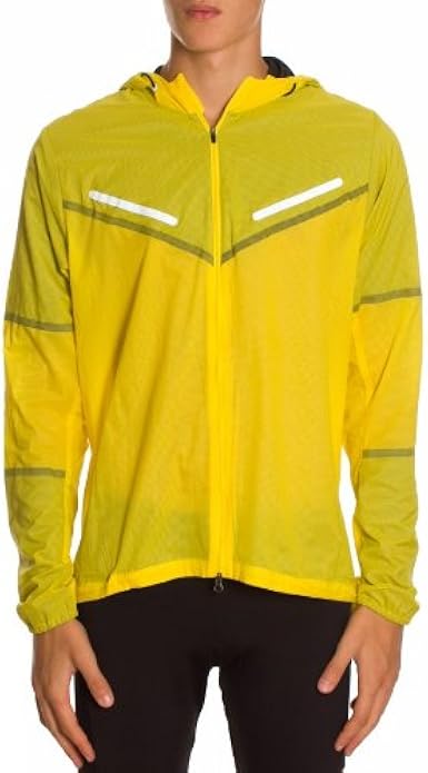 Amazon.com : Nike Hurricane Vapor Running Jacket - X Large - Yellow : Clothing