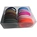 Thick Hair Ties, BETITETO 20 Pieces Seamless Ponytail Holders Scrunchies Women Cotton Stretch Hair Elastics for Thick Heavy or Curly Hair (Multicolor)