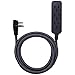 GE 3-Outlet Power Strip Extension Cord with Multiple Outlets 8 Ft Braided Short Cord Extension Cord Grounded Flat Plug ETL Listed White 41282