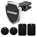 ivoler Car Phone Mount Windshield, Long Arm Clamp Universal Dashboard with Double Clip Strong Suction Cup Cell Phone Holder Compatible White
