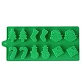 Crazy Egg Reusable Silicone Mold for Cake, Chocolate, Jelly, Candy and Ice cubes  (1, Green)