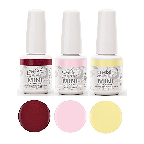 Gelish Mini Bottles Beauty and the Beast Collection, 9 mL (3 Pack)