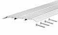M-D Building Products 11619 1/2-Inch by 6-Inch by 36-Inch Heavy Duty Fluted Top Commercial Threshold