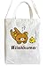 San-X Rilakkuma Cotton Canvas Tote - Features 2 Handles and Adjustable Strap for Use as Hand or Shoulder Bag - Authentic Japanese Design - Durable Quality