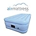 Air Mattress TWIN XL size - Best Choice RAISED Inflatable Bed with Fitted Sheet and Bed Skirt - Built-in High Capacity Airbed Pump