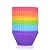 TuangShop tuangShop Silicone Cup cake Tool Bakeware Baking Pastry 7CM 12pcs 6 Colors