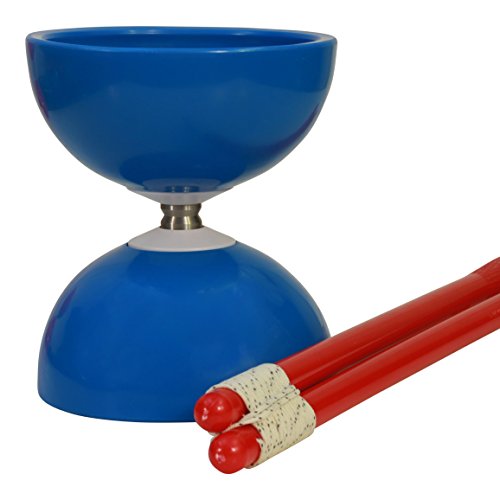 Spintastics Blue Diabolo Pro Chinese Yoyo Juggle a Lot