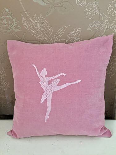 Personalized Pillow Covers Ballerina Ballet Dancer Custom Pillowcase Pillow Cover Home Bedroom Girl Nursery Decor Throw Pillows V36
