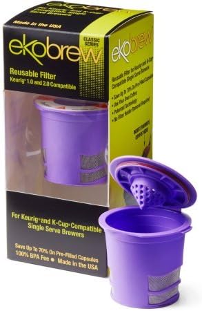 Ekobrew Classic Reusable Filter 2.0, Violet