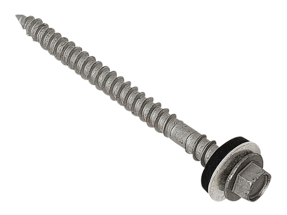 TechFast Composite Sheet to Timber Roofing Screws | 6.3 x 125mm | Elementech | Box 100